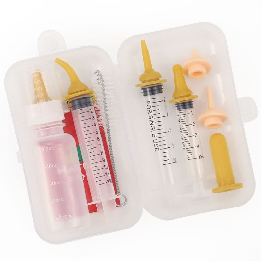 Zwitsal Baby Products - Silikon-Nippel-Fütterungsflaschen-Set für Haustiere, Wasserflasche, Milchflasche, Fütterungsflaschen-Set,