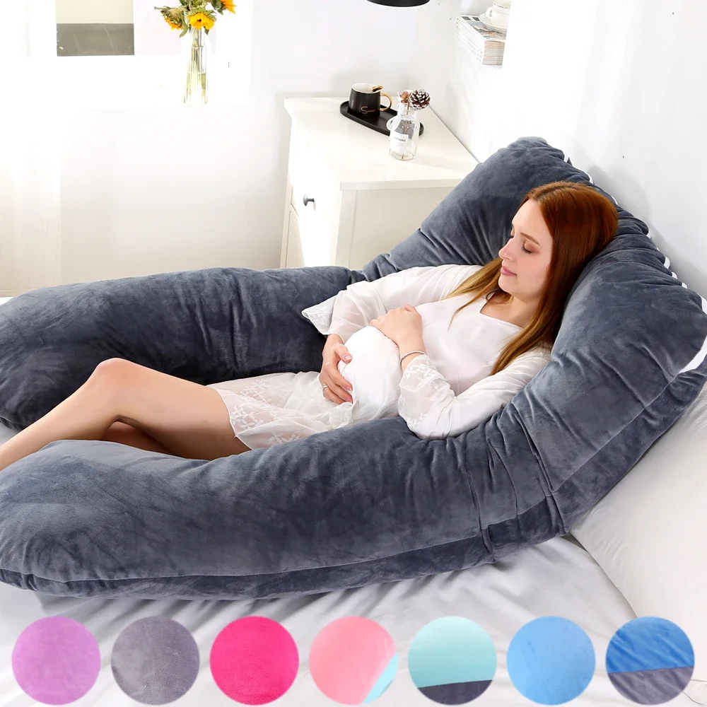 Weiche Fleece Schwangere Kisse – Nursing Pillow Breastfeeding Bewertung und Preis