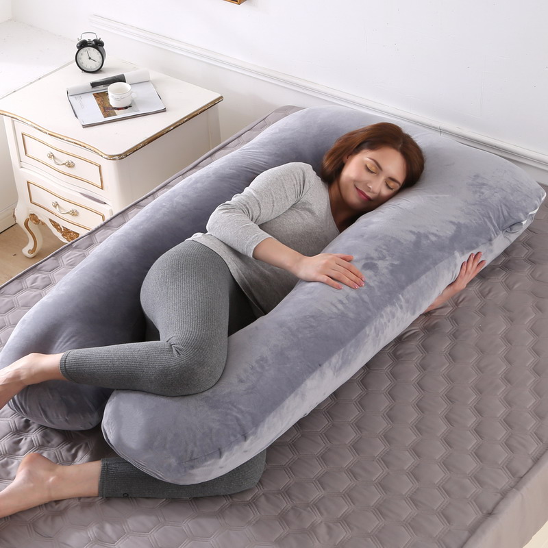 Weiche Fleece Schwangere Kisse – Nursing Pillow Breastfeeding Bewertung und Preis